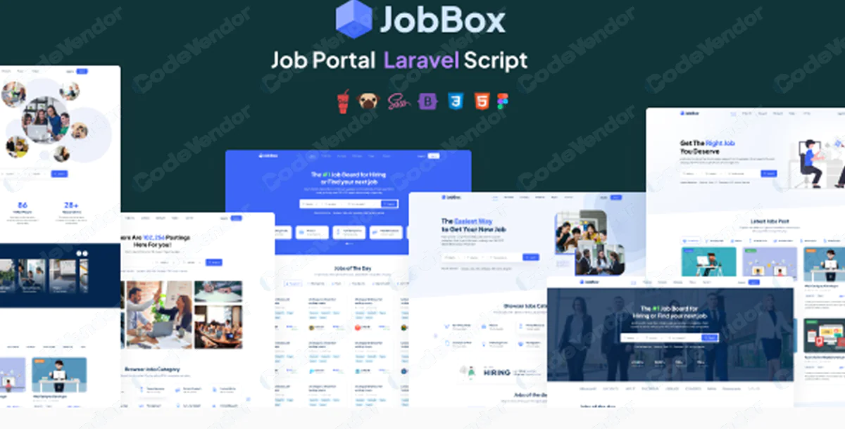 JobBox - Laravel Job Portal Multilingual System 1.13.4