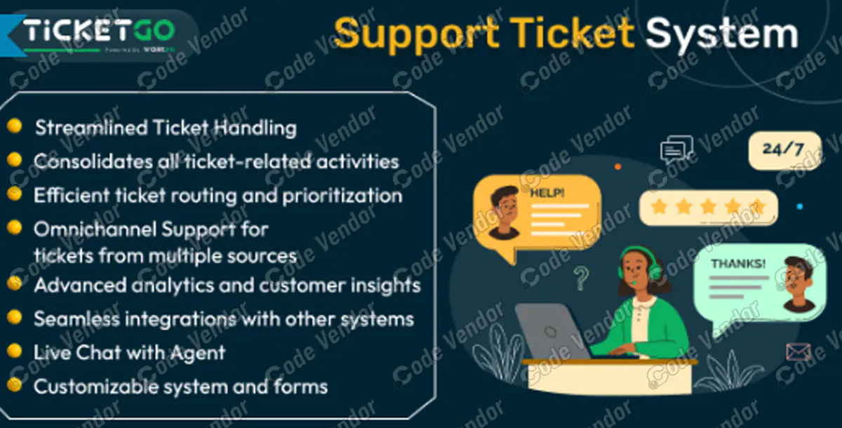TicketGo - Support Ticket System v5.6