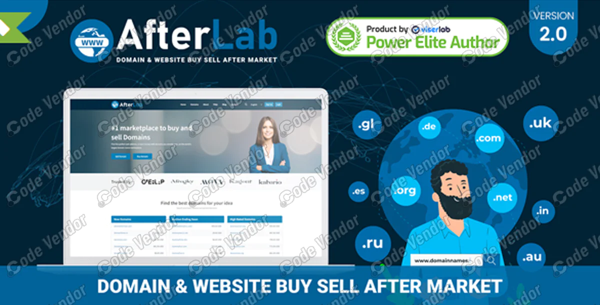 AfterLab - Domain & Website Buy Sell After Marketplace v2.0
