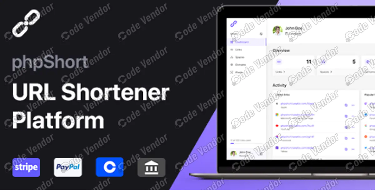 phpShort - URL Shortener Platform v45