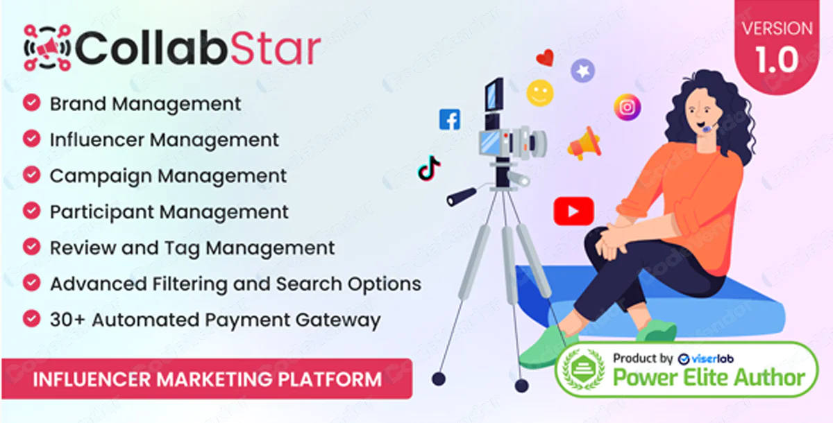 CollabStar - Influencer Marketing Platform