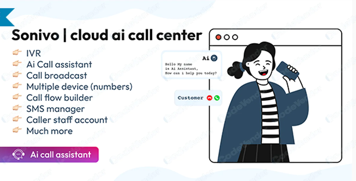 Sonivo - Ai cloud call center SAAS system 1.0