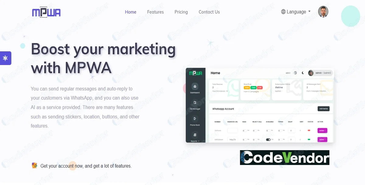 Whatsapp Gateway | Multi Device 9.0.0